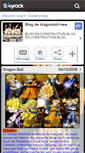 Mobile Screenshot of dragonball-new.skyrock.com