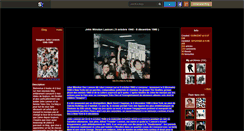 Desktop Screenshot of johnlennon19401980.skyrock.com