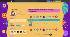 Desktop Screenshot of cellinelliju.skyrock.com