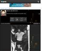 Tablet Screenshot of beatles-4ever.skyrock.com