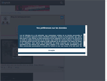 Tablet Screenshot of leshappydancers.skyrock.com