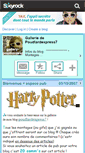 Mobile Screenshot of gallery-poudlardexpress7.skyrock.com