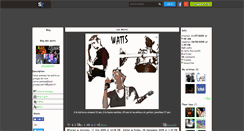 Desktop Screenshot of groupewatts.skyrock.com