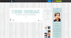 Desktop Screenshot of cine-break.skyrock.com