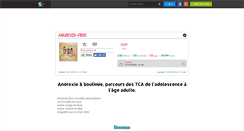 Desktop Screenshot of anorexie-free.skyrock.com