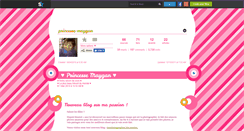 Desktop Screenshot of princesse-maygan.skyrock.com