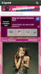 Mobile Screenshot of hannah-montana-fan1.skyrock.com