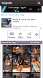 Mobile Screenshot of emilie-et-leo-officiel.skyrock.com