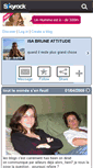 Mobile Screenshot of isa--belle.skyrock.com