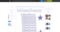 Desktop Screenshot of miissxbeauty.skyrock.com