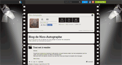 Desktop Screenshot of nico-autographe.skyrock.com