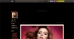 Desktop Screenshot of bellathorne.skyrock.com