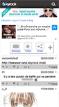 Mobile Screenshot of beawear-land.skyrock.com
