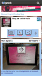 Mobile Screenshot of celiine-nails.skyrock.com