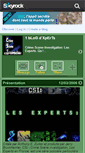 Mobile Screenshot of csi-officiel.skyrock.com