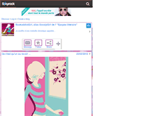 Tablet Screenshot of bookaddictgirl.skyrock.com