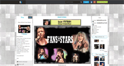 Desktop Screenshot of fansstars.skyrock.com