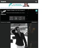 Tablet Screenshot of calogeroartiste.skyrock.com