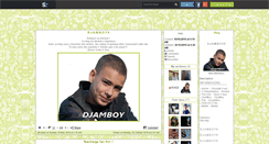 Desktop Screenshot of best-djamboys.skyrock.com