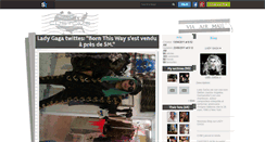 Desktop Screenshot of lady--gaga--x.skyrock.com