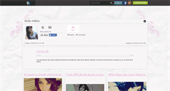Desktop Screenshot of liiciia-miiloo.skyrock.com