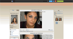 Desktop Screenshot of barbara-make-up.skyrock.com