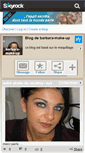 Mobile Screenshot of barbara-make-up.skyrock.com