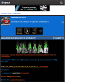 Tablet Screenshot of gardiendefoot305.skyrock.com