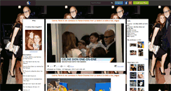 Desktop Screenshot of celinedion20.skyrock.com