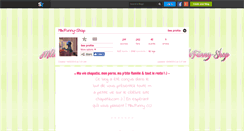 Desktop Screenshot of mllxfunny-shop.skyrock.com