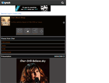 Tablet Screenshot of cher-still-believe.skyrock.com