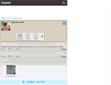 Tablet Screenshot of anniella.skyrock.com