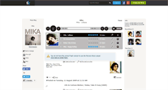 Desktop Screenshot of mika-production.skyrock.com