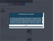 Tablet Screenshot of mika-production.skyrock.com