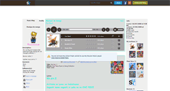 Desktop Screenshot of music-of-manga.skyrock.com