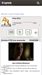 Mobile Screenshot of amy-only.skyrock.com