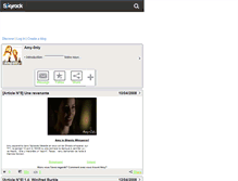 Tablet Screenshot of amy-only.skyrock.com