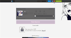 Desktop Screenshot of fanfics-naruto-sasusaku.skyrock.com