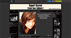 Desktop Screenshot of mon-tapis-rouge.skyrock.com