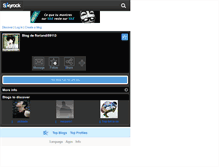 Tablet Screenshot of floriandi59113.skyrock.com