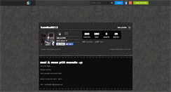 Desktop Screenshot of handball013.skyrock.com
