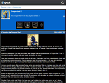 Tablet Screenshot of dragonballzbudo.skyrock.com
