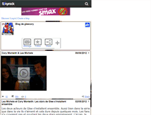 Tablet Screenshot of gleecory.skyrock.com