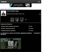 Tablet Screenshot of chrislerg225.skyrock.com