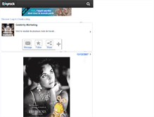 Tablet Screenshot of celebrity-marketing.skyrock.com
