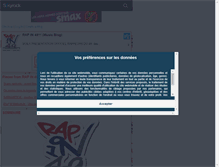 Tablet Screenshot of lesrappeursdu49.skyrock.com