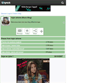 Tablet Screenshot of hajar-music.skyrock.com