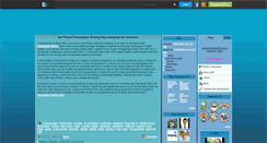 Desktop Screenshot of dissertation.skyrock.com