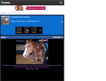 Tablet Screenshot of cheval-88.skyrock.com