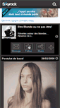 Mobile Screenshot of etreblondeounepasetre.skyrock.com